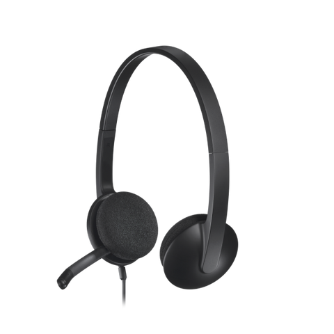 CUFFIA CON MICROFONO USB H340 HEADSET