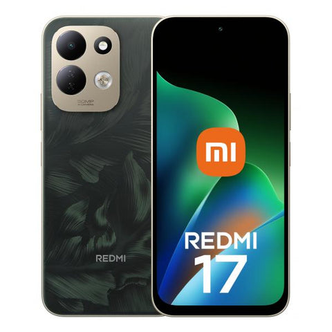 Xiaomi Redmi 17, 17,8 cm (6.99"), 1600 x 720 Pixel, 4 GB, 128 GB, 50 MP, Gr?n
