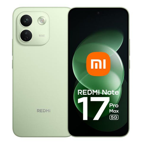 Xiaomi Redmi Note 17 Pro Max, 17,4 cm (6.83"), 2772 x 1280 Pixel, 8 GB, 256 GB, 50 MP, Gr?n