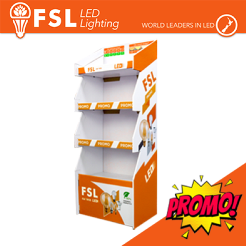 Stampa HD Espositore FSL en Italiano - Dim:150x58x38cm