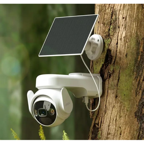 Imou Kit Telecamera Cell PT 4G 2nd a batteria 2K OUTDOOR 360+ pannello sol