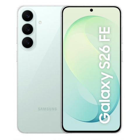 Samsung Galaxy S26 FE, 17 cm (6.7"), 8 GB, 256 GB, 50 MP, Android 17, Gr?n