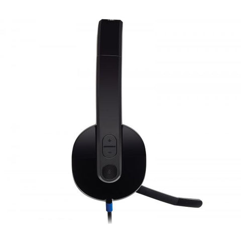 Logitech H540 USB Computer Headset Cuffia Padiglione auricolare Nero