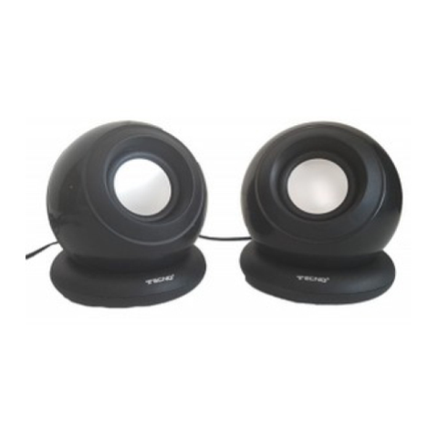 TECNO SPEAKER 2.0 USB TC-SP33 5W BLACK