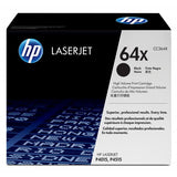 HP 64X High Yield Black Original LaserJet Toner Cartridge cartuccia toner 1 pz Originale Nero
