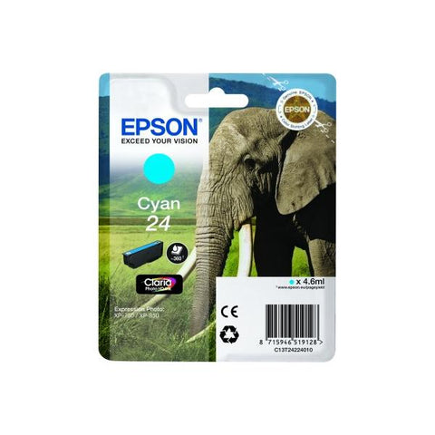 EPSON 24 CARTUCCIA INKJET CIANO