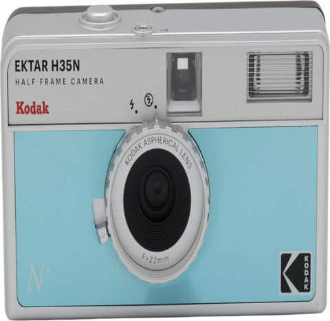 KODAK EKTAR H35N HF Film Camera Analogkamera-Set mit Kodak Ultramax, blue (RK0310)