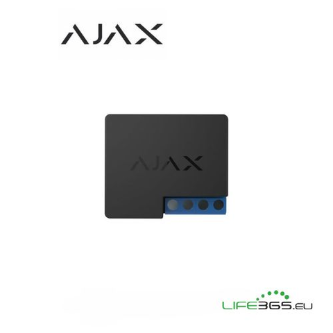 AJAX WALLSWITCH REL DI POTENZA PER CONTROLLO REMOTO ALIMENTAZIONE AC NERO