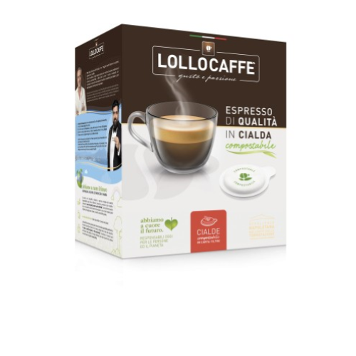 LOLLOCAFF CIALDE 44MM COMPOSTABILE MISCELA CLASSICA 150PZ