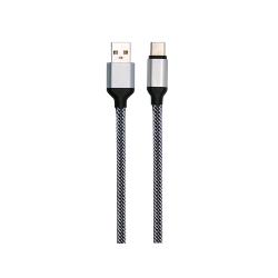 MEDIACOM MD-U104 CAVO IN CORDA CORDA DA USB-A 2.0 MASCHIO A USB-C MASCHIO 10 W 1 MT