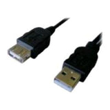 MEDIACOM M-CUSBAMF CAVO USB-A MASCHIO/FEMMINA 1.8 MT NERO