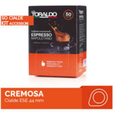TORALDO MISCELA CREMOSA 50 CIALDE ESE 44+ KIT KIT ACCESSORI