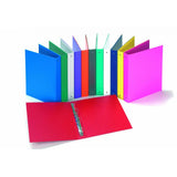 FAVORIT EUROPA RACCOGLITORE 4 ANELLI DA 50MM IN PP 220X300MM DORSO 5 CM COL. BLU SCURO