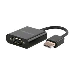 MEDIACOM MD-M300 CAVO ADATTATORE VIDEO DA DISPLAYPORT 20 PIN MASCHIO A VGA HD-15 FILETTATO FEMMINA NERO