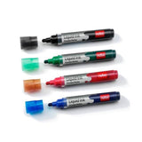 NOBO PENNARELLI A INCHIOSTRO LIQUIDO CANCELLABILE PUNTA TONDA 3 mm COLORI ASSORTITI CONF 4 Pz.