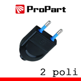 PROPART SPINA 10A 2 POLI NERA POLYBAG