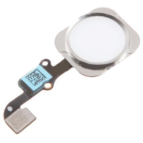 APPLE PULSANTE HOME CON CAVO FLAT PER IPHONE 6 & 6 PLUS BIANCO