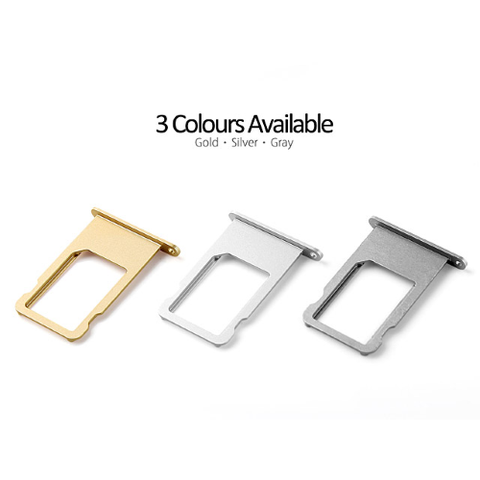 APPLE BASETTA PORTA SIM CARD PER IPHONE 6 PLUS NERO