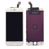 APPLE LCD AA+ OEM ASSEMBLATO ALTA LUMINOSITA PER IPHONE 6 BIANCO