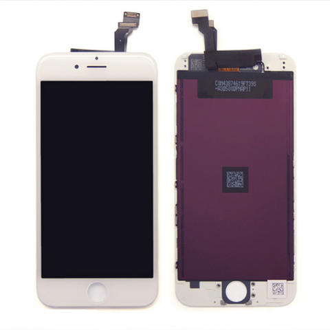 APPLE LCD AA+ OEM ASSEMBLATO ALTA LUMINOSITA PER IPHONE 6 BIANCO