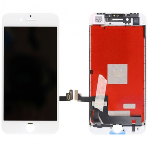 LCD ORIGINALE LG O TOSHIBA AAA+ PER APPLE IPHONE 8 BIANCO
