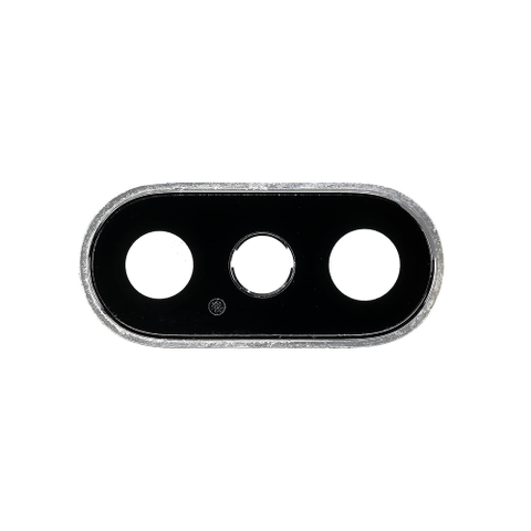 APPLE CORNICE FOTOCAMERA POSTERIORE E LENTE IPHONE XS MAX SILVER