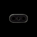 APPLE CORNICE FOTOCAMERA POSTERIORE PER IPHONE X SILVER