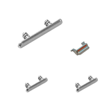 APPLE SET PULSANTI VOLUME+MUTE+POWER ON/OFF PER IPHONE XR BIANCHI