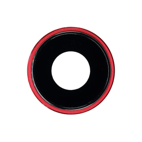 APPLE CORNICE FOTOCAMERA CON LENTE PER IPHONE XR ROSSO