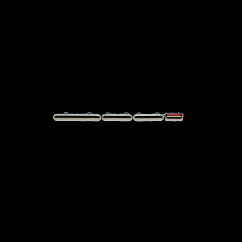 APPLE PULSANTI VOLUME+MUTE+POWER ON/OFF PER IPHONE XS SILVER