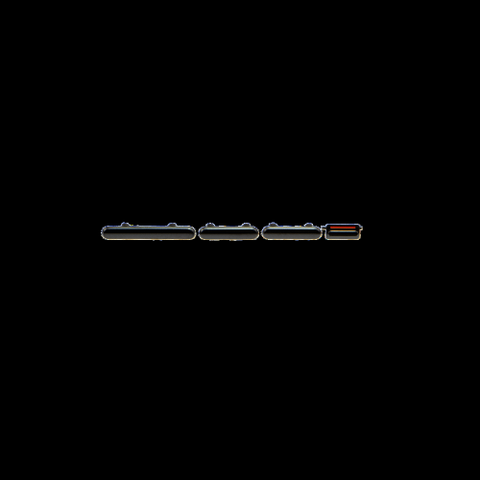 APPLE PULSANTI VOLUME+MUTE+POWER ON/OFF PER IPHONE XS NERI
