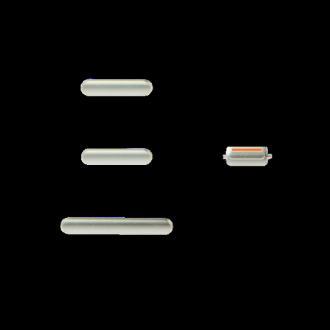 APPLE PULSANTI VOLUME+MUTE+POWER ON/OFF PER IPHONE 11 BIANCHI