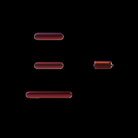 APPLE PULSANTI VOLUMEN+MUTE+ENCENDIDO/APAGADO PARA IPHONE 11 ROSSI