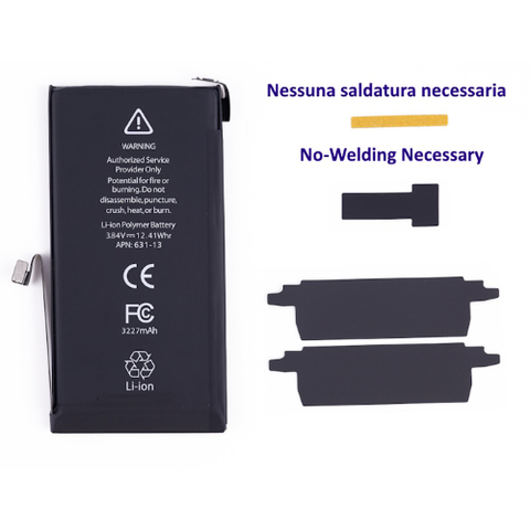 APPLE BATTERIA NO-WELDING SENZA SALDATURA PER IPHONE 14 PLUS
