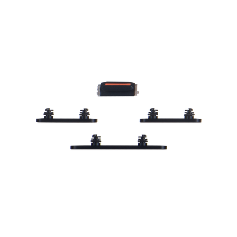 APPLE SET PULSANTI LATERALI PER IPHONE 14PRO / 14PRO MAX NERO