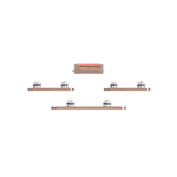 APPLE SET PULSANTI LATERALI PER IPHONE 14PRO / 14PRO MAX GOLD