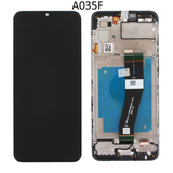 LCD ORIGINAL SAMSUNG A035F GALAXY A03 EUROPA NERO S.PACK