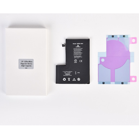 APPLE IP 12 PRO MAX BATTERIA DIAGNOSTICA ALTA CAPACIT 4530MAH NERO S+