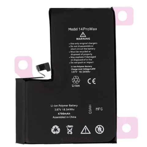 APPLE IP 14 PRO MAX BATTERIA DIAGNOSTICA ALTA CAPACIT 4790MAH NERO S+