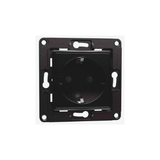 SHELLY WALL SOCKET 1, PRESA A MURO EU/SCHUKO NERA