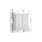 SHELLY WALL SWITCH 2 - PULSANTI FILARI DA PARETE 2 TASTI BIANCO CON SUPP REL