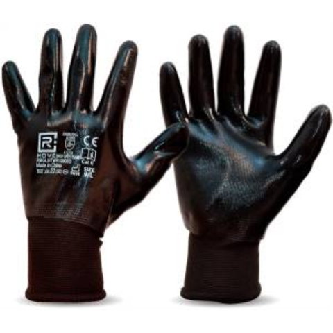 GUANTI IMPERMEABLE TG. M 1 PAIO EN NITRILO LISCIO RMOVE