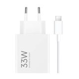 XIAOMI 33W WALL CHARGING COMBO USB-A + CAVO USB-C WHITE