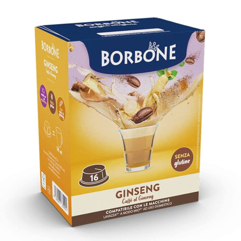 BORBONE GINSENG PER LAVAZZA A MODO MIO 16 CAPSULE