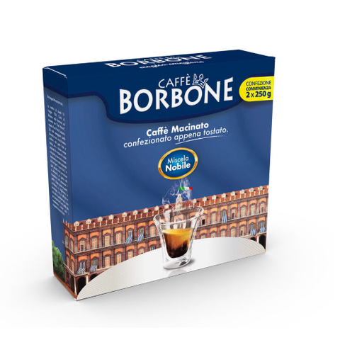BORBONE MOKA MISCELA NOBILE MACINATO 2 X 250G