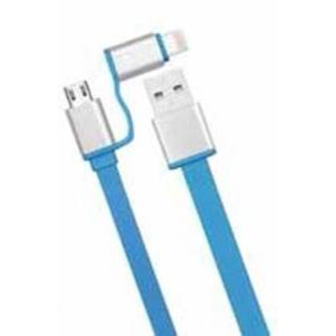 DEVIA CAVO M-USB 2.1 E IOS7>10 DATI E CARICA PER APPLE E ANDROID