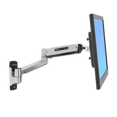 Ergotron LX Sit-Stand Wall Mount LCD Arm 106,7 cm (42") Acciaio inossidabile