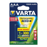 BATTERIA MINISTILO AAA RICARICABILE 1000MAH CONF.BLISTER 2PZ VART