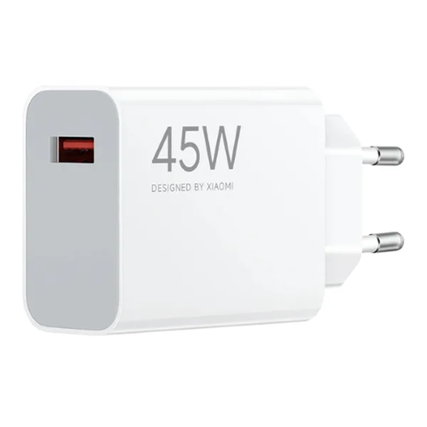XIAOMI CARICABATTERIA DA RETE 45W BHR07SLEU USB-A WHITE