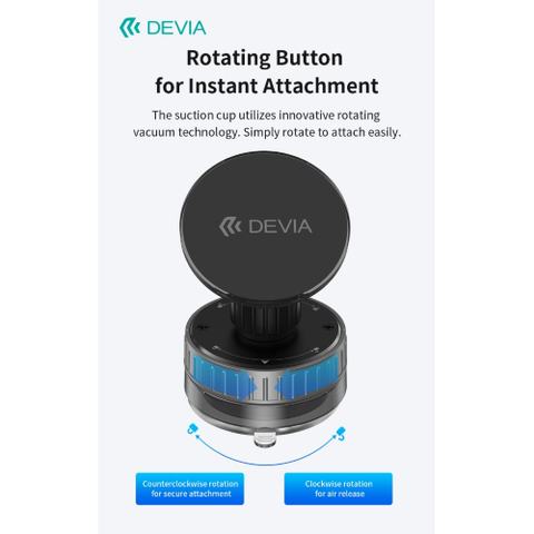 DEVIA SUPPORTO MAGNETICO MULTI-ANGOLO REGOLABILE PER SUPPORTO TELEFONO